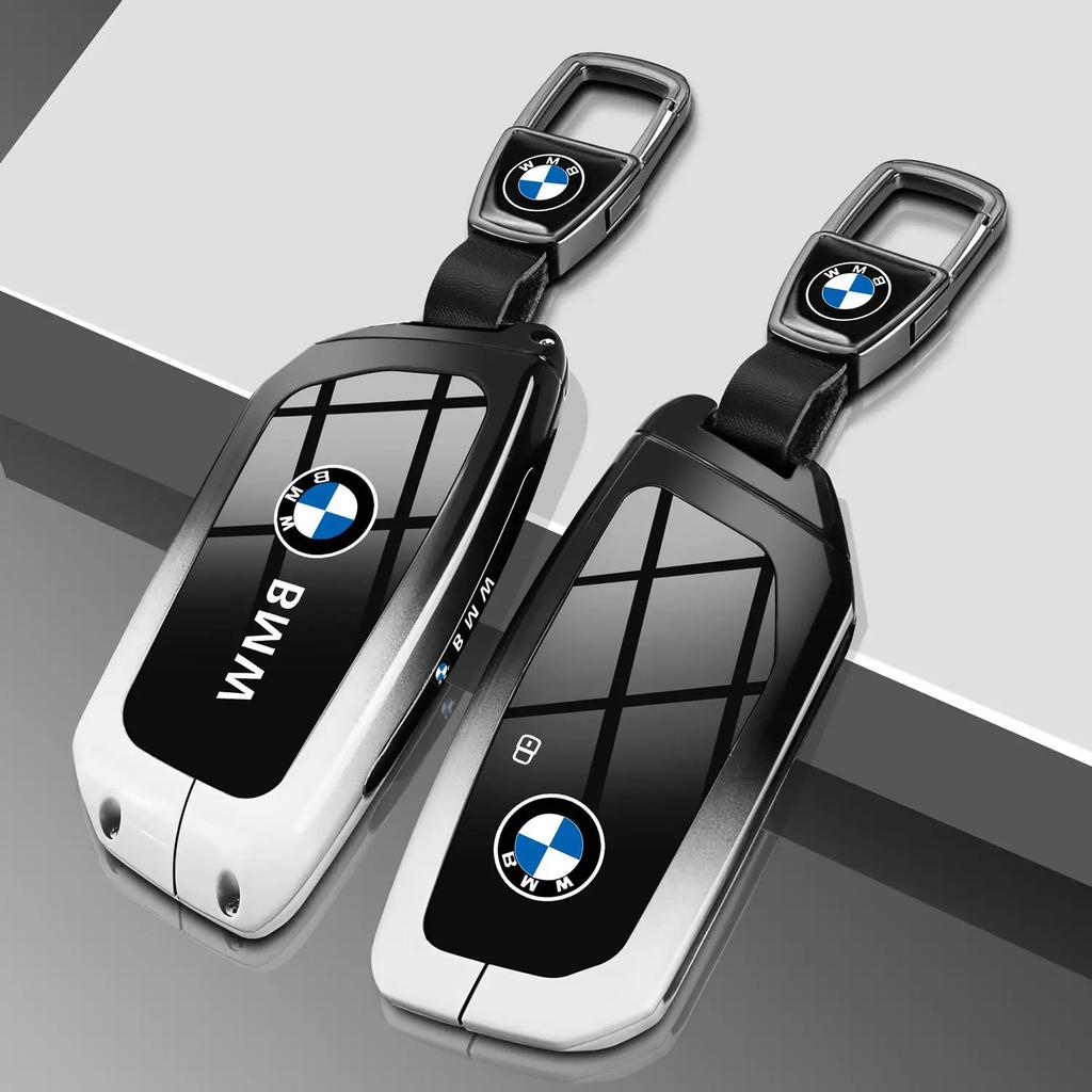 ORWI7 Car Key Case Cover Key Bag For BMW F20 G20 G30 X1 X3 X4 X5 G05 X6 Accessories Car-Styling Holder Shell Keychain Protection