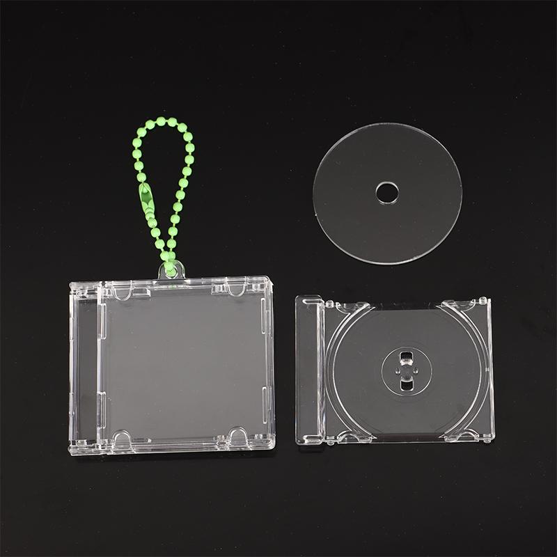 Пустой альбом мини-CD брелок CD-плеер брелок периферийный памятный альбом брелок для ключей для DIY рюкзак кулон