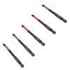 10PCS Screwdriver Heads 14 Inch Hex Shank Non Slip Magnetic Crossed Bits for Electric Drill Hand