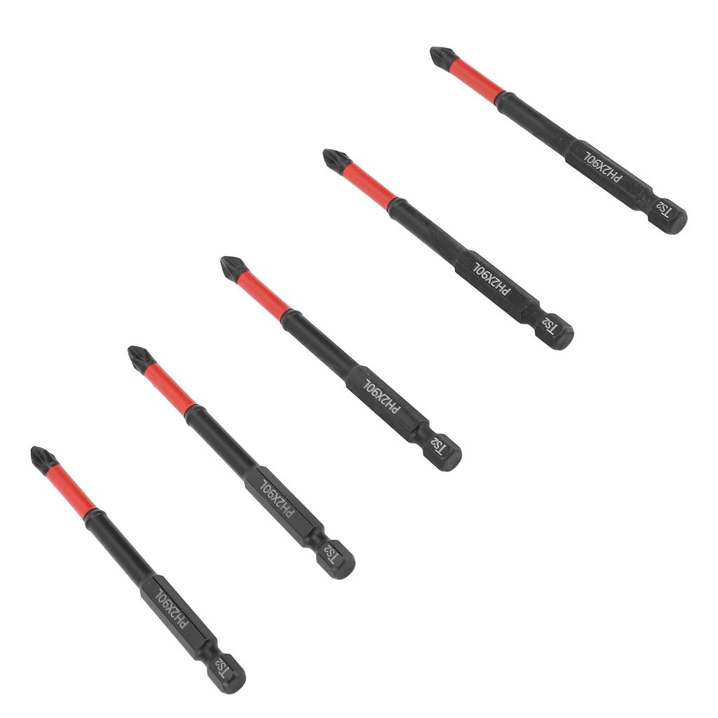 10PCS Screwdriver Heads 14 Inch Hex Shank Non Slip Magnetic Crossed Bits for Electric Drill Hand