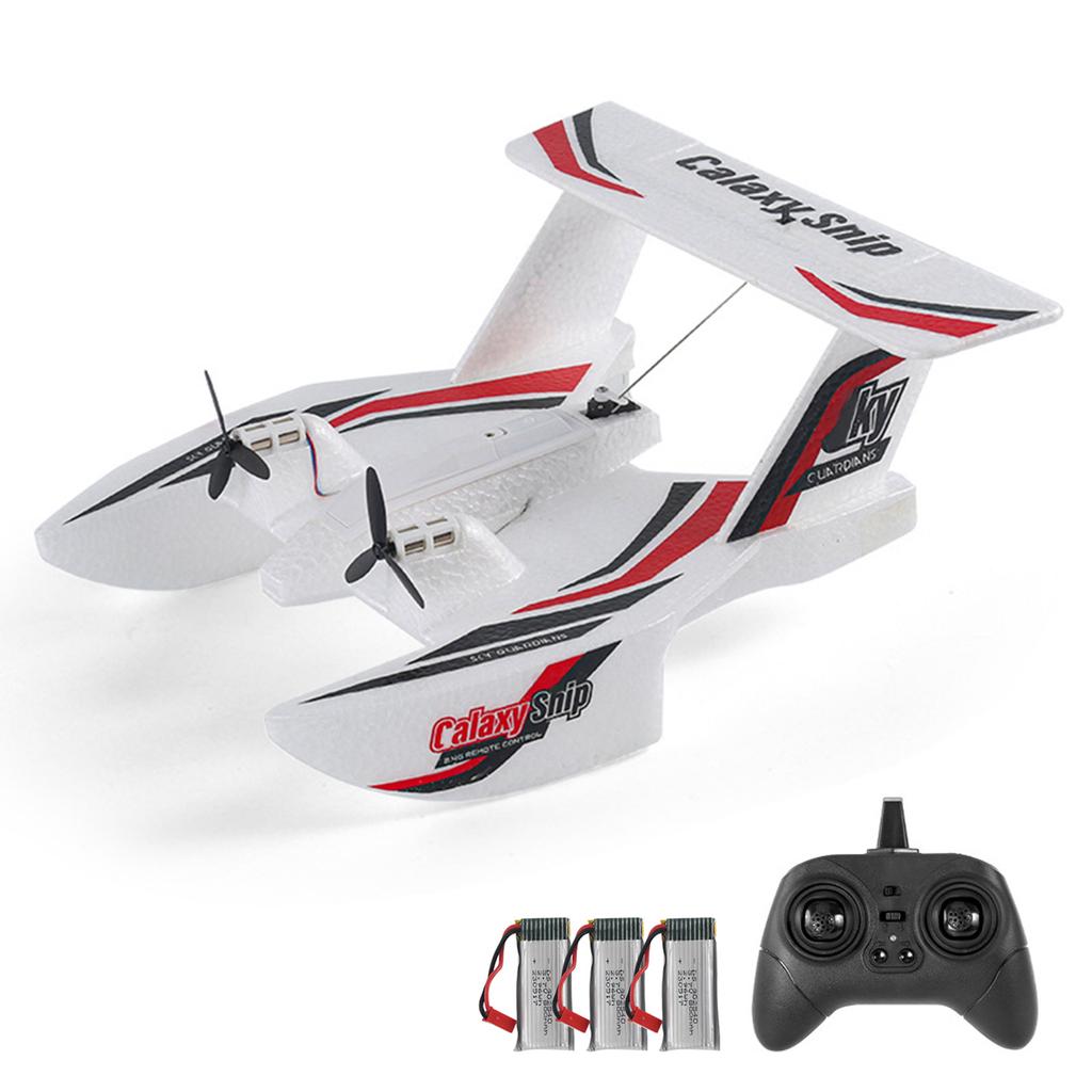 Remote Control Airplane for Kids and Adults Remote-controlled Glider Sea, Land, and Air Glider 3CH