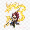 Brave Frontier Long Wikia Iron On Heat Transfer Printing Vinyl Patches Sticker for Clothes DIY Appliques Washable Patches