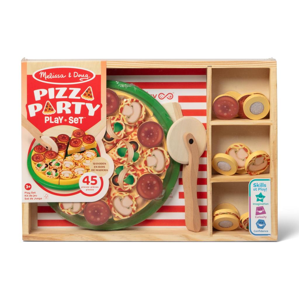 Набор для ролевых игр Melissa & Doug - Набор «Пицца-вечеринка» [Б/у]