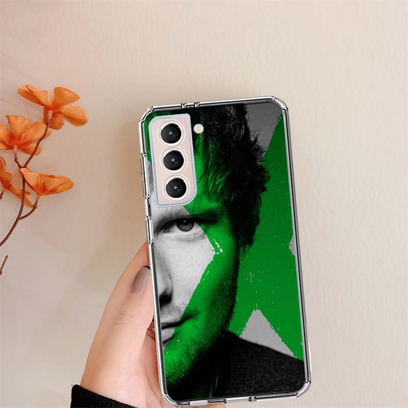 Ed sheeran Singer Clear Phone Cases for Samsung S26 Ultra Galaxy S25 Edge S24 S23 FE S21 Plus S20 S22 S10 Cover Patterned Compat