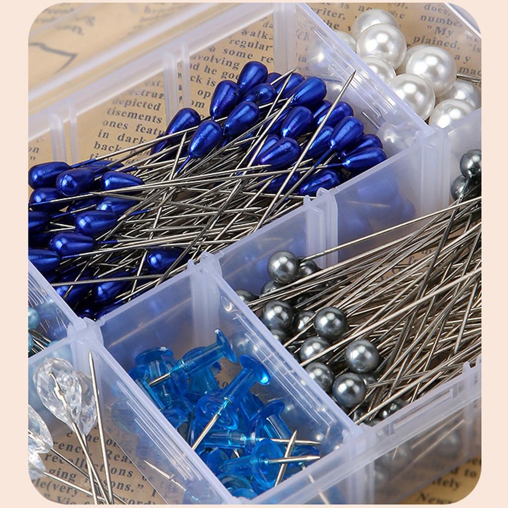 Push Pins Map Pins with Colored Map Tacks Map Push Pins Round Head Push Pins School Office Supplies for Bulletin Board