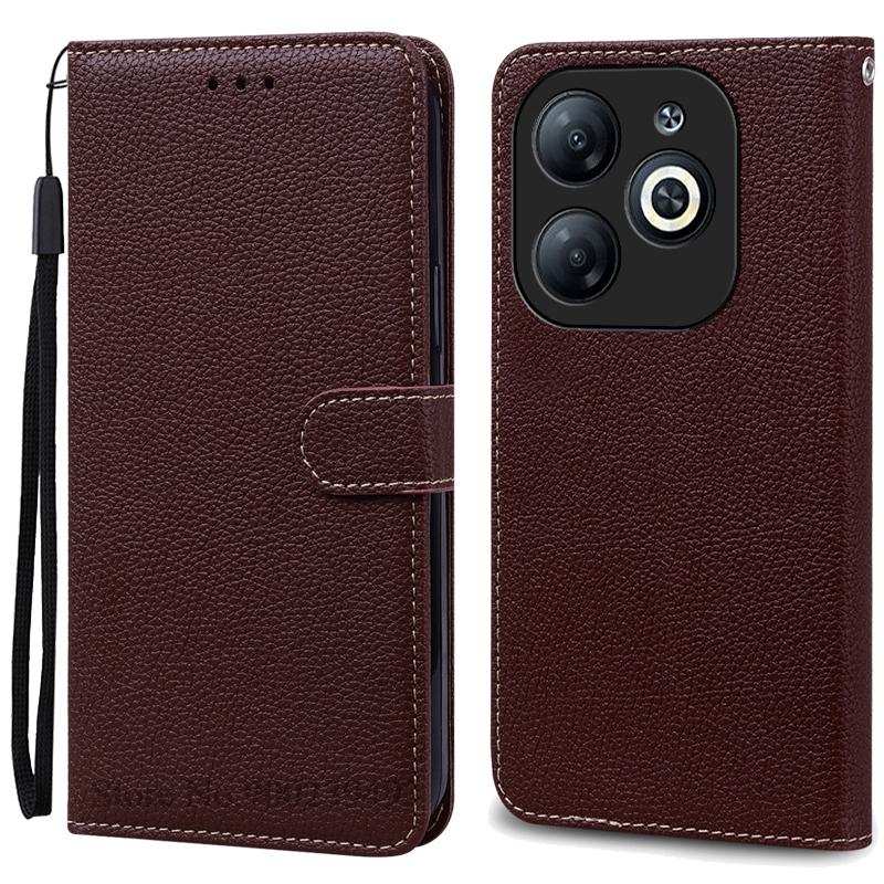 Для Infinix Smart 8 / Smart 8 Pro Чехол-кошелек кожаный флип-чехол для Infinix Smart 8 Чехол 8 Plus X6525 X6525D X6525B Чехол для телефона