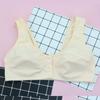 Direct Batch Front Buckle Thin Women's Underwear Without Steel Ring Comfortable Thin Cotton Large Size Bra and Women's Vest 2025