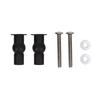 2Pcs/4Pcs Toilet Seat Screw Hinge Expansion Rubber Top Universal Nut Cover Tray Fixing Toilet Blind Hole Bathroom Toilet Seat Parts