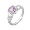 Серебряное кольцо с натуральным аметистом 1.458ct (2098614)