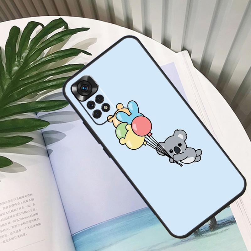 Мультяшная Животная Картина Коала Чехол Для Xiaomi Redmi Note 11 10 12 13 14 15 Pro Plus Чехол Для Redmi 15C 10C 13C 12C 14C 15