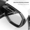 For Mercedes Benz AMG A B C E G CLA W211 W203 W204 C260 E300L A200L 2Pcs Car Rearview Mirror Block Rainwater Eyebrow Accessories