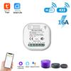 Tuya WiFi Smart Switch 16A 433MHz Автономный Беспроводной Настенный Выключатель Без Батареи Не Нужны Голосовое Управление Приложением Для Alexa Google Home