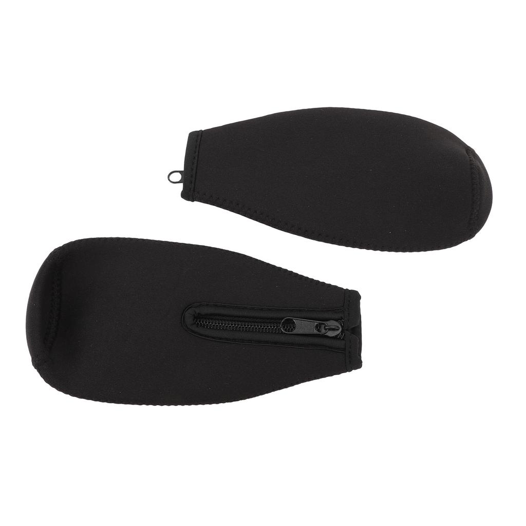 4 шт. в упаковке, изоляционный чехол для пивной бутылки, толстый неопреновый чехол для пивной бутылки, куртка на молнии, черный цвет