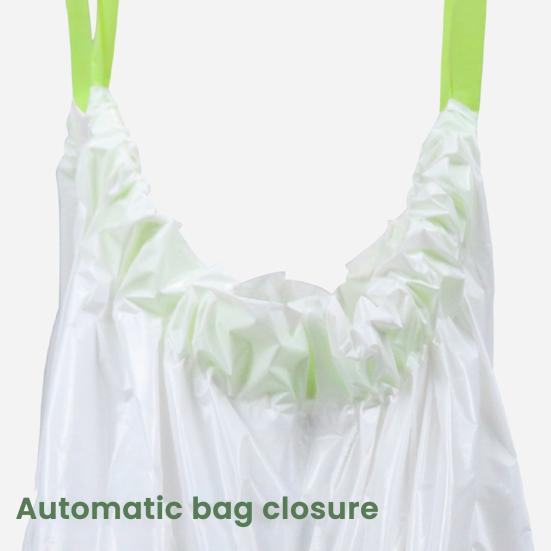 7 шт. Мешок для кошачьего наполнителя 7-дневный просеивающий мешок для наполнителя Устойчивый к разрыву мешок для отходов домашних животных со шнурком Непротекаемые сверхпрочные вкладыши для большинства лотков для наполнителя