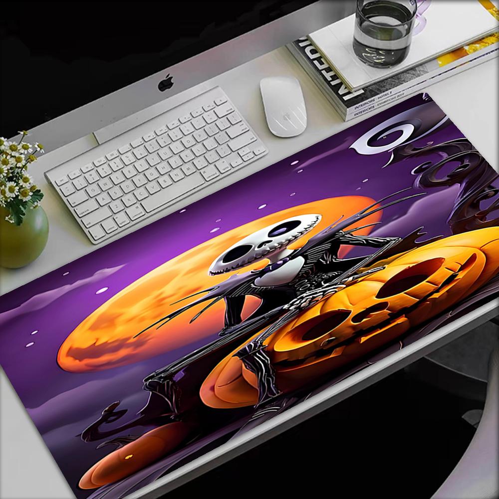 The Nightmare Before Christmas Theme Mouse Pad, Non Slip Rubber Base, Multifunctional Office & Home Decor, Perfect for Workspace Personalization.