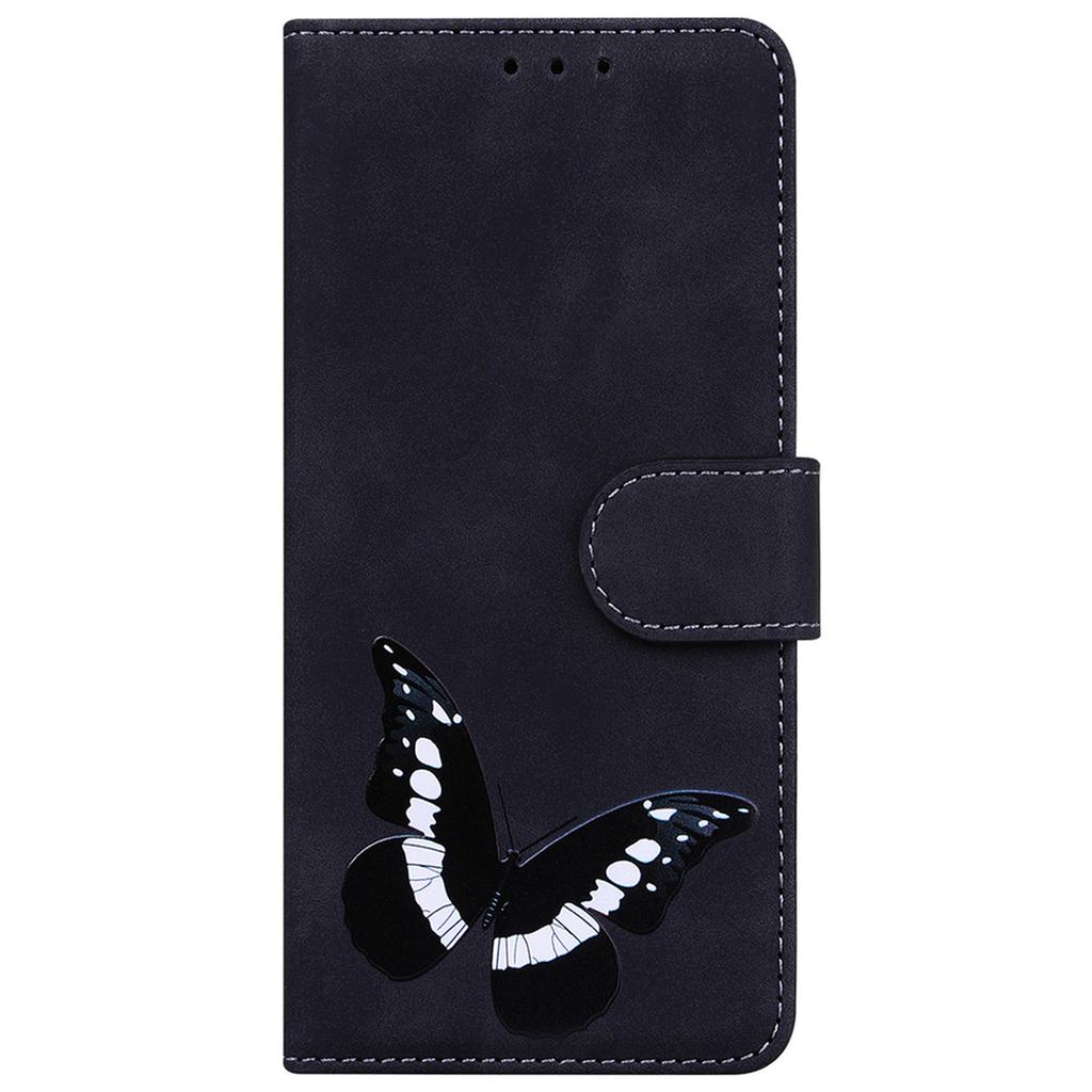 For OnePlus Nord 5 5G Stand Case PU Leather Phone Cover Butterfly Printed