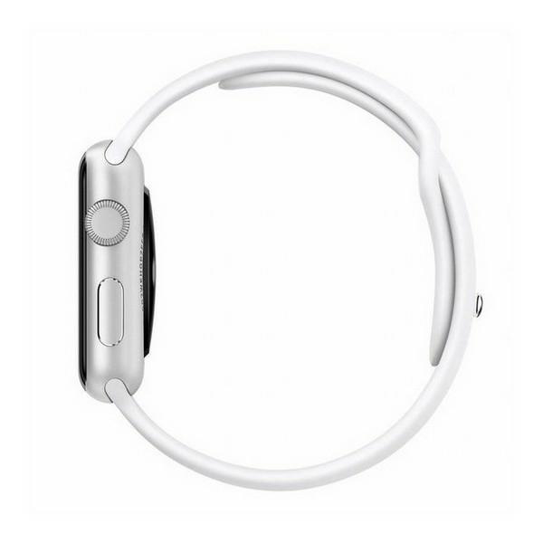 Pasek do Apple Watch 42mm Mercury Silikonowy Biały