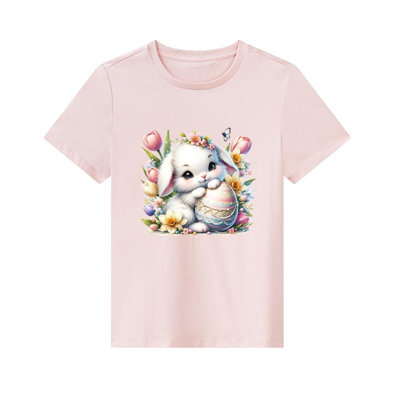 1 шт. термопереносная наклейка с пасхальным кроликом и яйцом, термонаклейки своими руками для одежды, изготовления футболок, украшения подушек, принадлежностей для одежды и аппликаций