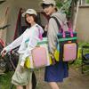 New Korean Version Of Junior High School Schoolbag Women'S Outdoor Light Hiking Backpack Contrasting Color Japanese Backpack Casual