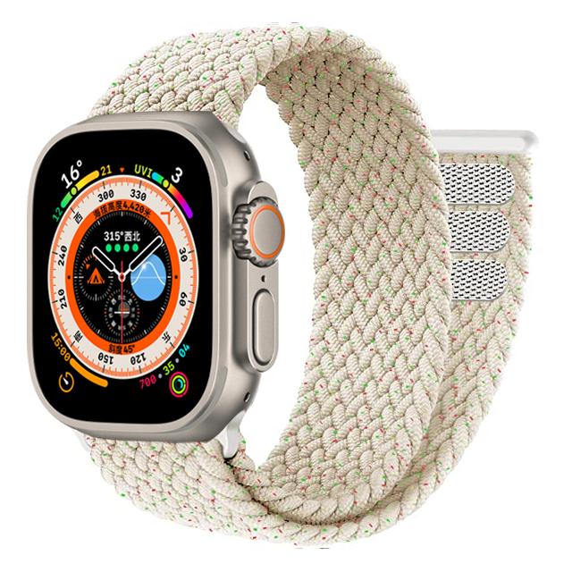 Braided solo loop Strap For Apple Watch band 44mm 40mm 45mm 41mm 49mm 38 42mm Bracelet correa iWatch series 3 SE 6 7 8 ultra 2 9