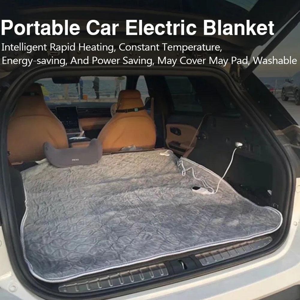 Vehicle-Mounted Electric Blanket For Outdoor Camping 12V Low-Voltage DC Safe Electric Mattress Warm And Cozy Car Mattress 2026