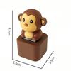 LED Light Animal Clicker Keychain Fidget Sound-producing Toy Anxiety Sensing Toy  For Adults