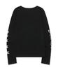 IFYOUWANT Stay Forever Henley Long Sleeve Black
