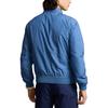 Polo Ralph Lauren Solid Color Polo Collar Logo Embroidered Zip Long Sleeve Jacket Men Jackets Blue MNPOOTW16021331-400