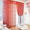 Оконная драпировка, многоразовая, широкое применение, простая в установке, многоцветная, многоцветная, с нитками, для домашнего офиса, украшение для штор для ежедневного использования
