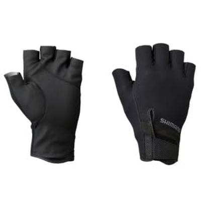 Перчатки Shimano Titanium Alpha 5 Черные M GL-015V