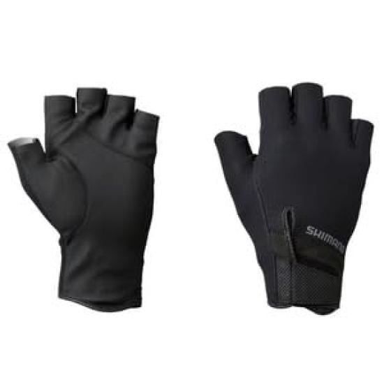 Перчатки Shimano Titanium Alpha 5 Черные M GL-015V