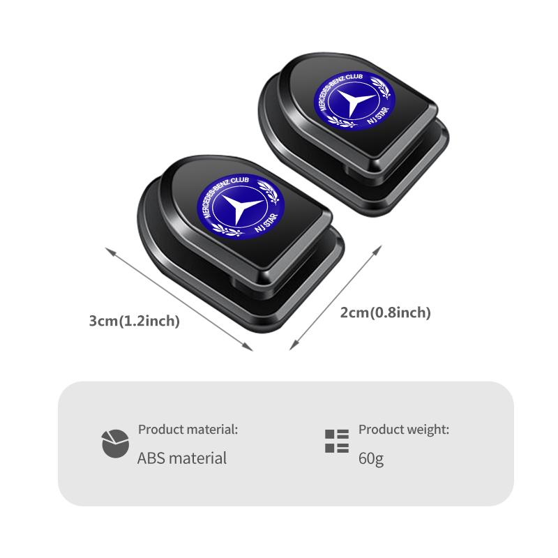 D1-4Pcs Car Seat Invisible Hook Auto Interior Accessories For Mercedes Benz W211 W124 W176 W177 C180 C200 C260 C300 GLC CLE CLA