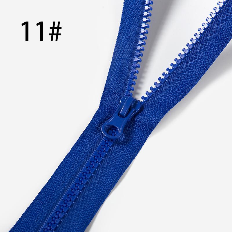 5# Спиральные молнии из смолы Портной Цветная молния с открытым концом DIY Ручная работа Пуховик Пальто Одежда Швейные аксессуары