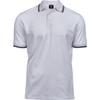 Tee Jays Mens Luxury Stripe Polo Shirt