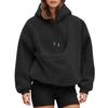 Pocket Style Pet In Plush Loose Fitting Hooded Sweatshirt for Men a nd Women New Fashion Solid Color Comforatble Hoodie 2025