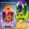 Children's Space Rocket Claw Machine: Interactive Mini Toy for Parent-Child Play