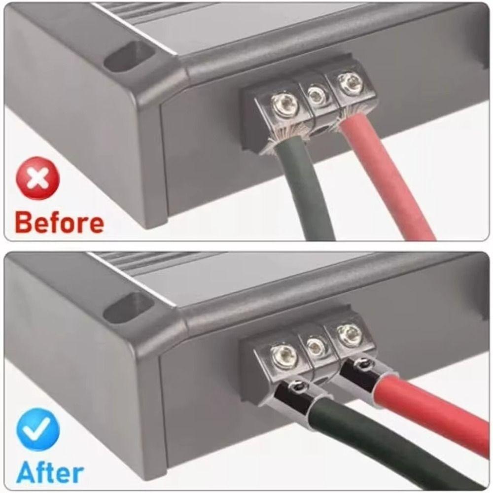 Золотой Серебряный Автомобильный Аудио Разъем Чистая Медь Адаптер Входа Аудио Усилителя Новый Терминал для Проводов Автомобильных Динамиков