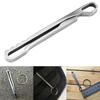 (Great home)Alloy Titanium Carabiner KeyChain Hook Clip Outdoor Camping Hiking EDC Tool