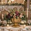 23W5036-23 Large Vintage Vase, Wide Mouth Flower Pot Centerpiece and Floral Arrangements