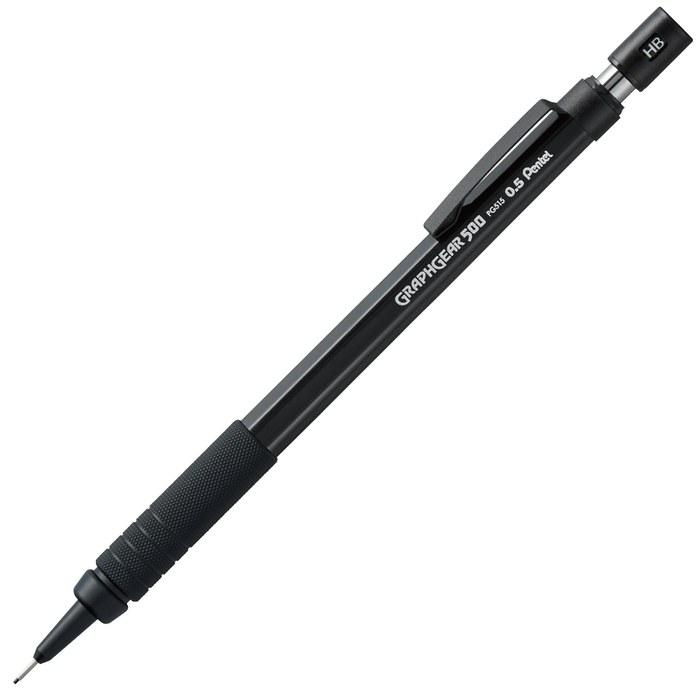 Pentel Graphgear 500 Drafting Pencil 60th Anniversary 0.5mm PG515-ANA Black