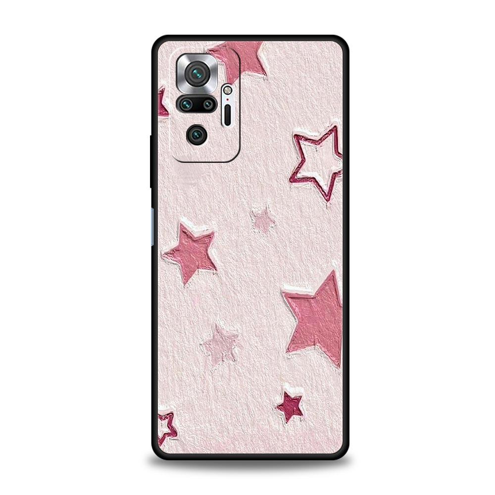 Чехол для телефона Love Flower Art для Xiaomi Redmi Note 13 12 5G 9S 9 8 10 11 Pro 4G 9T 13C 12C 10C 9C 9A 7 Pro Мягкий силиконовый чехол