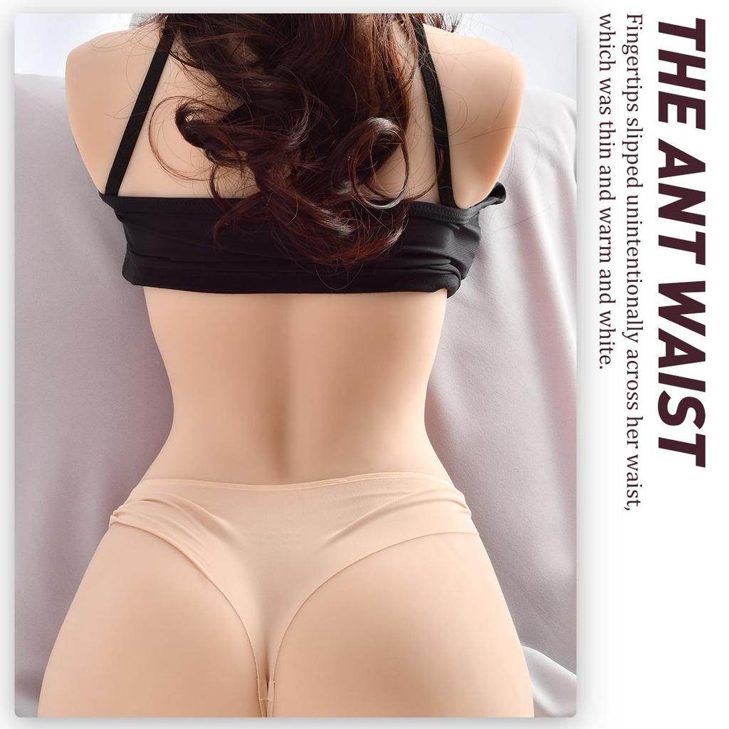 44 см * 9 кг 3D силиконовая секс-кукла TPE Сексуальное расщепление Вагина Любовь Анальная любовь Секс-игрушки для взрослых для мужчин Жидкий силикон, наполненный грудью, мягче