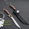 Mini Keychain Portable Knife Suitable for Opening Holiday Gifts and Express Delivery Non-folding Knife Pendant Accessories