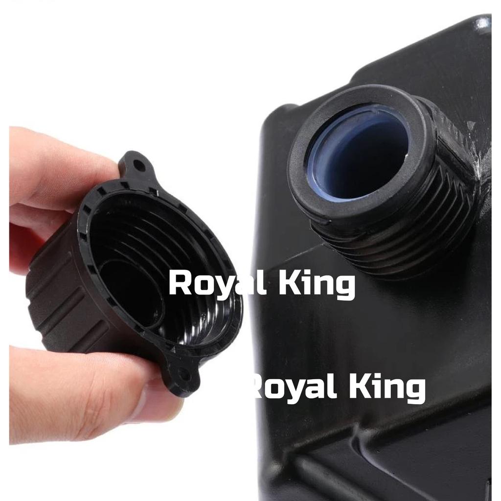 Black "Jerry Can With Lock" Fit for Royal Enfield Himalayan 411 BS4 & BS6