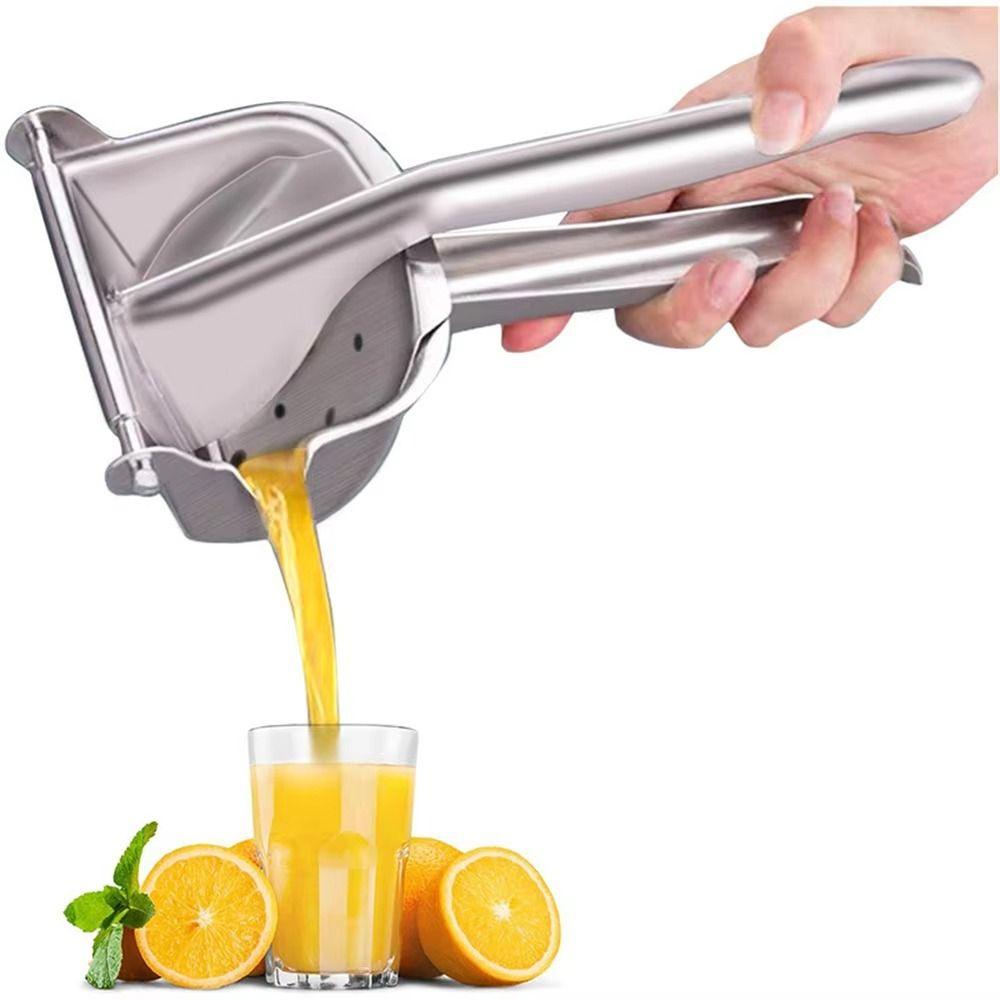 Labor Saving Hand Lemon Squeezer Stainless Steel Manual Juicer Portable Fruit Press Fruit Extract
