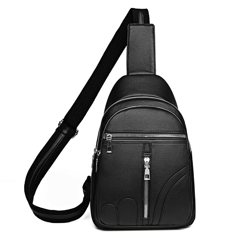 Нагрудная сумка женская сумка через плечо однотонная сумка через плечо большая вместимость многофункциональная сумка для мобильного телефона