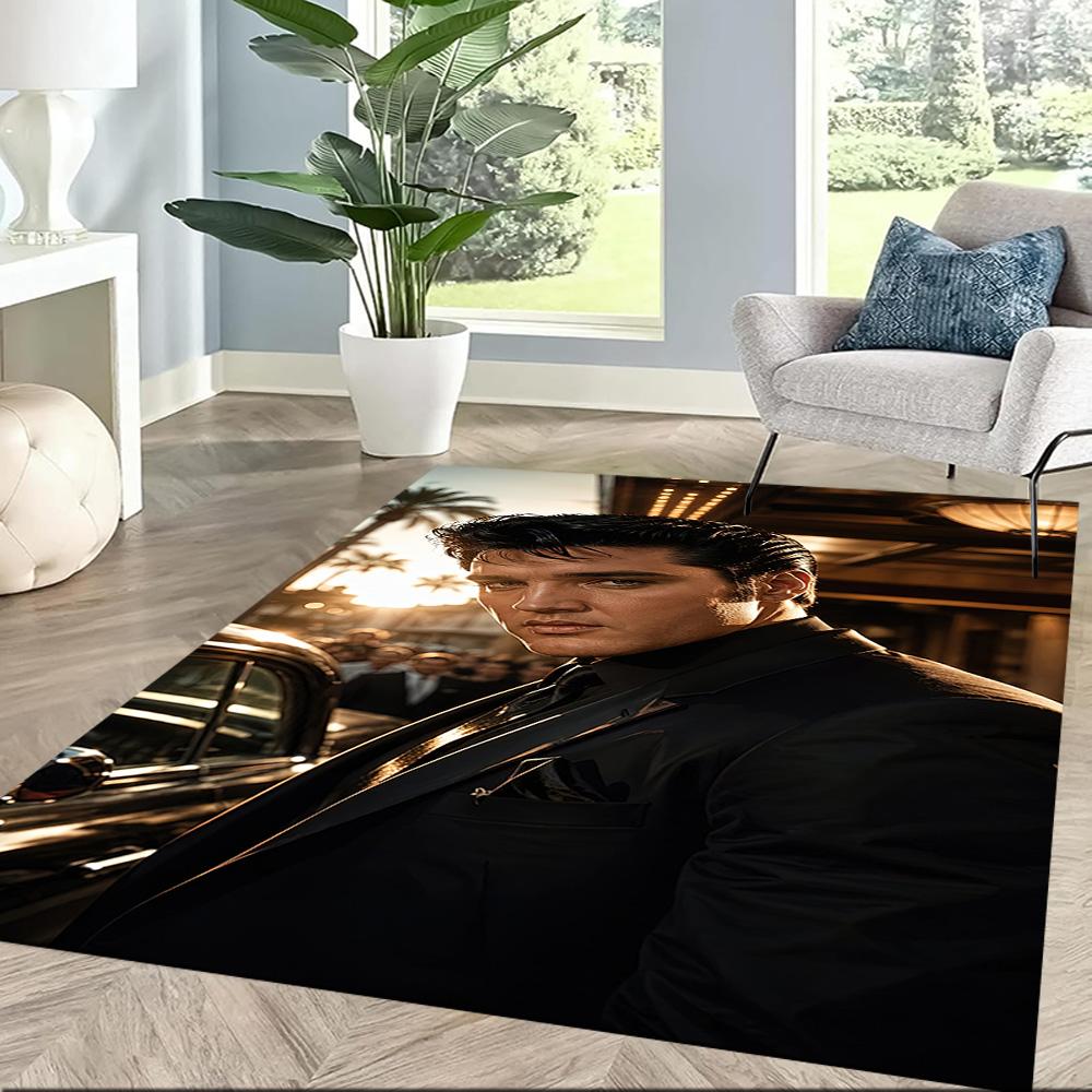 Elvis Area Rug Suitable For Playrooms Hallway Balcony Entryway Antislip Rug Office Home Decor Perfect Gift For Friends Family