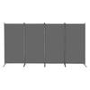 VEVOR Room Divider, 4 Panels Room Divider, Folding Privacy Screen and Portable Partition Divider for Room Separation