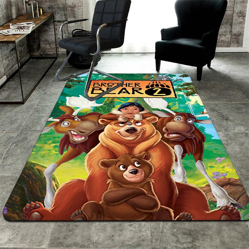 Brother bear Rug Floor Mat for Living Room or Bedroom Soft and Comfortable Carpet a Gift for Birthday and Holiday.DFF0925329