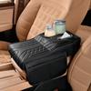 Car Center Console Armrest Box Pad Elevator Pad Car Interior Decoration Storage Box with Tissue Box Water Cup Elbow Rest Pad